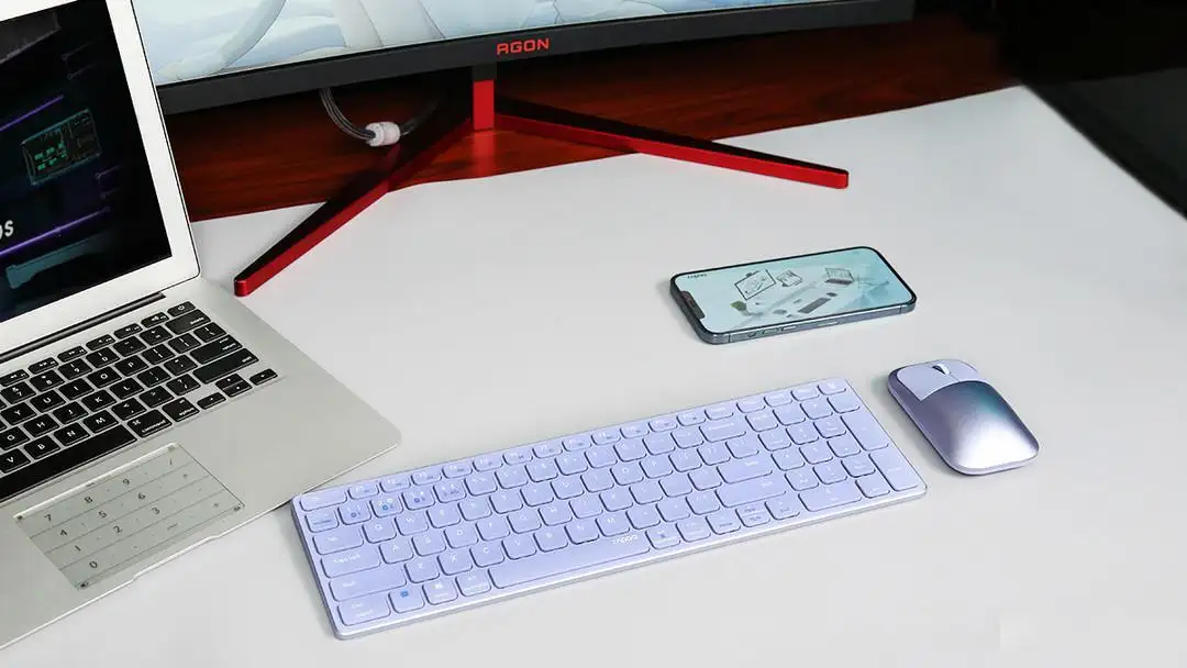 The necessary peripherals for the office goddess, creating a multi-style Rapoo wireless desk 1