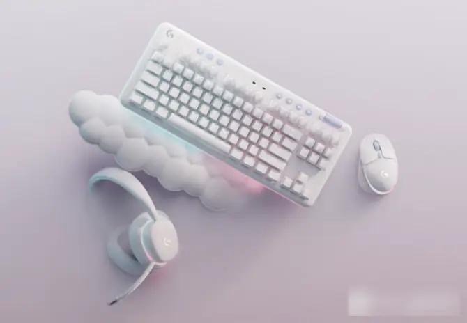 Logitech G Aurora Aurora Series Fashion Game Peripheral Set: A Stylish and High-end Choice for Beauty Lovers 1