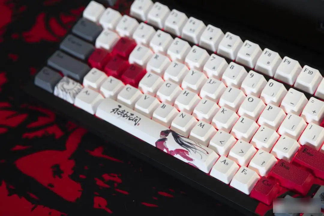 3-speed game mechanical keyboard T98 Eternal Tribulation joint model - Almighty keyboard player 1